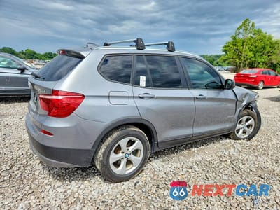 Trzecie zdjęcie samochodu z tyłu: 2012 BMW X3 XDRIVE28I VIN:5UXWX5C54CL724902 - miniatura