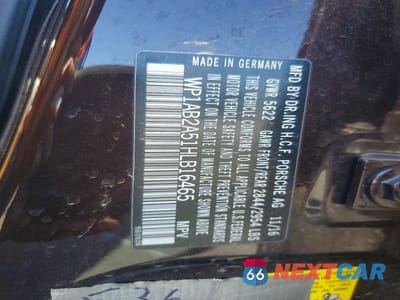 Zdjęcie 13 z 13 samochodu: 2017 PORSCHE MACAN S VIN:WP1AB2A51HLB16465 - miniatura
