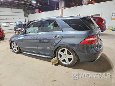 Drugie zdjęcie samochodu z przodu: 2014 MERCEDES-BENZ ML 550 4MATIC VIN:4JGDA7DB6EA407126 - miniatura