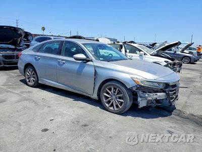 Czwarte zdjęcie samochodu z boku: 2021 HONDA ACCORD LX VIN:1HGCV1F15MA040791 - miniatura