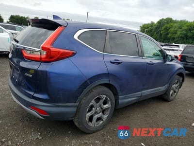 Trzecie zdjęcie samochodu z tyłu: 2019 HONDA CR-V EX VIN:2HKRW2H54KH648514 - miniatura