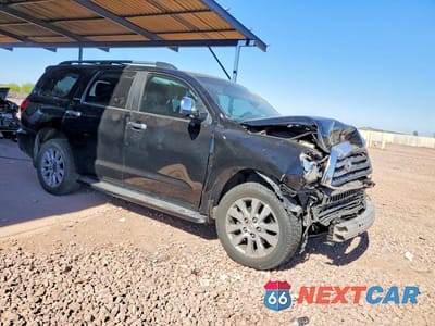 Czwarte zdjęcie samochodu z boku: 2015 TOYOTA SEQUOIA LIMITED VIN:5TDKY5G10FS057866 - miniatura