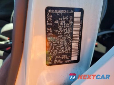 Zdjęcie 13 z 13 samochodu: 2015 NISSAN JUKE NISMO VIN:JN8AF5MV2FT564816 - miniatura