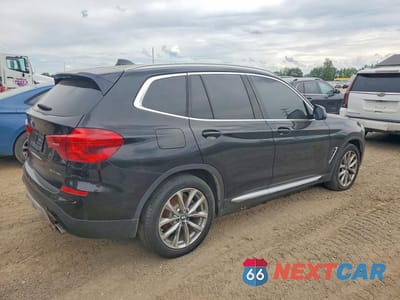 Trzecie zdjęcie samochodu z tyłu: 2019 BMW X3 SDRIVE30I VIN:5UXTR7C50KLF23766 - miniatura