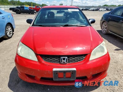 Piąte zdjęcie samochodu w środku: 2004 HONDA CIVIC DX VP VIN:1HGEM221X4L001903 - miniatura