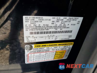 Zdjęcie 12 z 12 samochodu: 2018 FORD EXPEDITION LIMITED VIN:1FMJU1KTXJEA11481 - miniatura