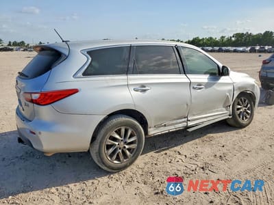 Trzecie zdjęcie samochodu z tyłu: 2013 INFINITI JX35 BASE VIN:5N1AL0MN5DC316222 - miniatura