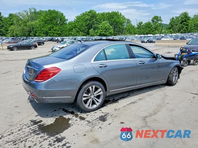 Trzecie zdjęcie samochodu z tyłu: 2016 MERCEDES-BENZ S 550 4MATIC VIN:WDDUG8FB6GA236831 - miniatura