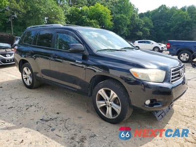 Czwarte zdjęcie samochodu z boku: 2008 TOYOTA HIGHLANDER SPORT VIN:JTEES43A982109595 - miniatura
