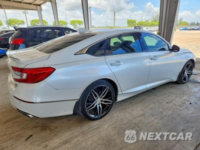 Trzecie zdjęcie samochodu z tyłu: 2021 HONDA ACCORD TOURING VIN:1HGCV2F95MA003266 - miniatura