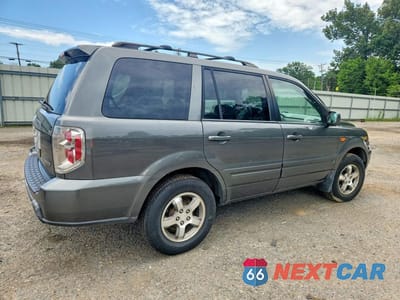 Trzecie zdjęcie samochodu z tyłu: 2007 HONDA PILOT EXL VIN:2HKYF18567H527321 - miniatura