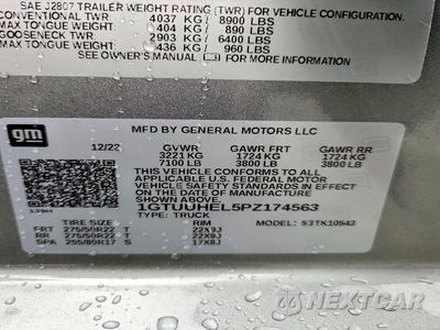 Zdjęcie 13 z 13 samochodu: 2023 GMC SIERRA K1500 DENALI ULTIMATE VIN:1GTUUHEL5PZ174563 - miniatura