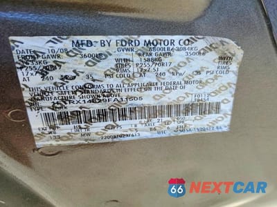 Zdjęcie 12 z 12 samochodu: 2009 FORD F150 SUPER CAB VIN:1FTRX14829FA11505 - miniatura