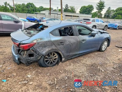 Trzecie zdjęcie samochodu z tyłu: 2015 MAZDA 3 GRAND TOURING VIN:3MZBM1W7XFM201057 - miniatura