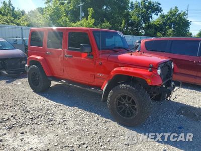 Czwarte zdjęcie samochodu z boku: 2017 JEEP WRANGLER UNLIMITED SAHARA VIN:1C4BJWEG6HL542650 - miniatura