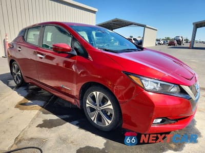 Czwarte zdjęcie samochodu z boku: 2018 NISSAN LEAF SL VIN:1N4AZ1CP3JC301571 - miniatura