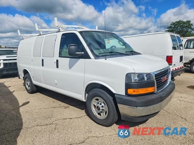 Czwarte zdjęcie samochodu z boku: 2017 GMC SAVANA G2500 VIN:1GTW7AFF4H1913907 - miniatura