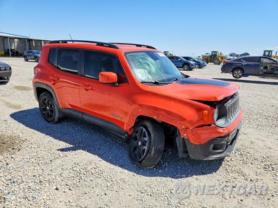 Czwarte zdjęcie samochodu z boku: 2016 JEEP RENEGADE LATITUDE VIN:ZACCJBBT9GPE13519 - miniatura