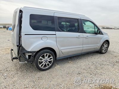 Trzecie zdjęcie samochodu z tyłu: 2017 FORD TRANSIT CONNECT XLT VIN:NM0GE9F70H1339014 - miniatura