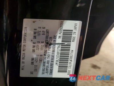 Zdjęcie 12 z 12 samochodu: 2011 MAZDA 3 S VIN:JM1BL1U5XB1379629 - miniatura