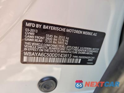 Zdjęcie 13 z 13 samochodu: 2013 BMW 740 I VIN:WBAYA6C50DD143813 - miniatura