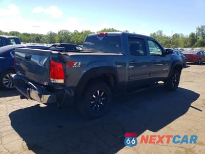 Trzecie zdjęcie samochodu z tyłu: 2012 GMC SIERRA K1500 SLT VIN:3GTP2WE76CG121441 - miniatura