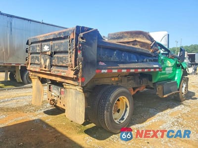 Czwarte zdjęcie samochodu z boku: 2018 FORD F650 SUPER DUTY DUMP TRUCK VIN:1FDNF6AY0JDF04775 - miniatura