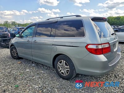 Drugie zdjęcie samochodu z przodu: 2007 HONDA ODYSSEY EXL VIN:5FNRL38697B125468 - miniatura