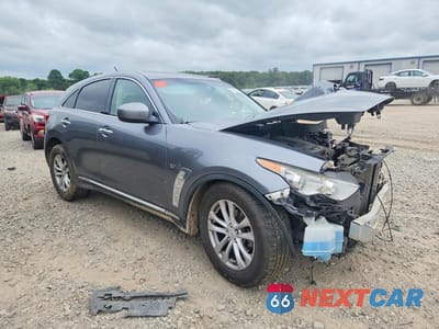 Czwarte zdjęcie samochodu z boku: 2017 INFINITI QX70 BASE VIN:JN8CS1MW2HM415244 - miniatura