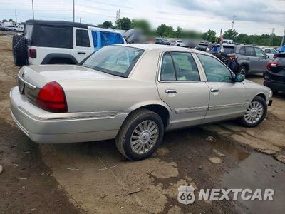 Trzecie zdjęcie samochodu z tyłu: 2010 MERCURY GRAND MARQUIS LS VIN:2MEBM7FV8AX602414 - miniatura