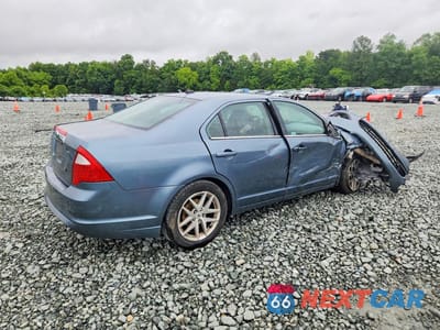 Trzecie zdjęcie samochodu z tyłu: 2011 FORD FUSION S VIN:3FAHP0JA6BR262832 - miniatura