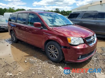 Czwarte zdjęcie samochodu z boku: 2017 DODGE GRAND CARAVAN SXT VIN:2C4RDGCG8HR786483 - miniatura