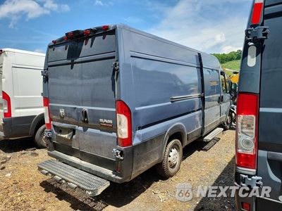 Trzecie zdjęcie samochodu z tyłu: 2021 RAM PROMASTER 3500 DELIVERY VAN VIN:3C6MRVJGXME544364 - miniatura