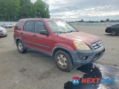 Czwarte zdjęcie samochodu z boku: 2005 HONDA CR-V LX VIN:JHLRD78565C055694 - miniatura