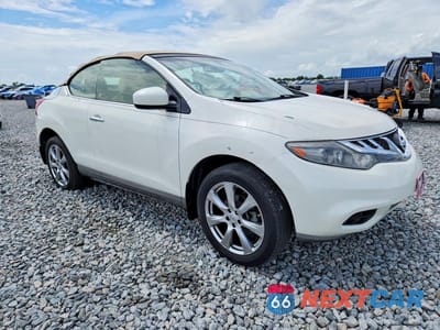 Czwarte zdjęcie samochodu z boku: 2014 NISSAN MURANO CROSSCABRIOLET VIN:JN8AZ1FY2EW302721 - miniatura
