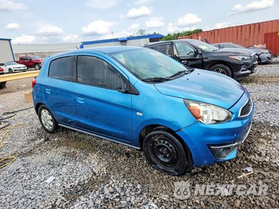 Czwarte zdjęcie samochodu z boku: 2017 MITSUBISHI MIRAGE ES VIN:ML32A3HJ5HH007059 - miniatura