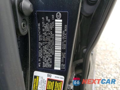 Zdjęcie 12 z 12 samochodu: 2022 LEXUS ES 300H LUXURY VIN:58AEA1C18NU013628 - miniatura
