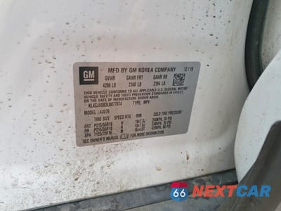 Zdjęcie 12 z 12 samochodu: 2020 BUICK ENCORE PREFERRED VIN:KL4CJASB3LB077074 - miniatura