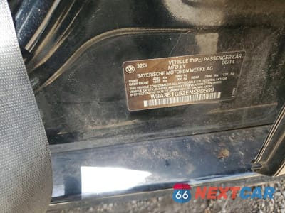 Zdjęcie 12 z 12 samochodu: 2014 BMW 320 I VIN:WBA3B1G52ENS80509 - miniatura