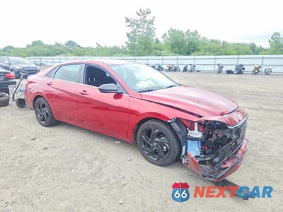 Czwarte zdjęcie samochodu z boku: 2026 HYUNDAI ELANTRA SEL SPORT PREMIUM VIN:KMHLS4DG8TU108655 - miniatura
