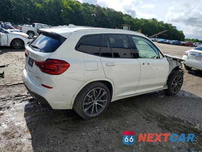 Trzecie zdjęcie samochodu z tyłu: 2019 BMW X3 SDRIVE30I VIN:5UXTR7C57KLR48804 - miniatura
