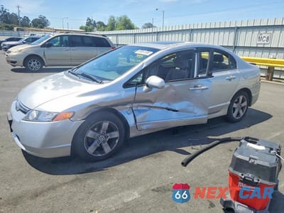 2006 HONDA CIVIC EX JHMFA16836S011158 - główne zdjęcie licytacji z USA - miniatura