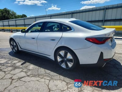 Drugie zdjęcie samochodu z przodu: 2024 BMW I4 EDRIVE 40 VIN:WBY73AW02RFS64252 - miniatura
