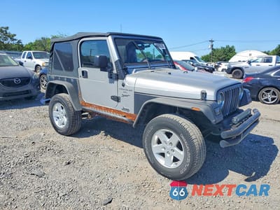 Czwarte zdjęcie samochodu z boku: 2001 JEEP WRANGLER / TJ SPORT VIN:1J4FA49S01P357071 - miniatura