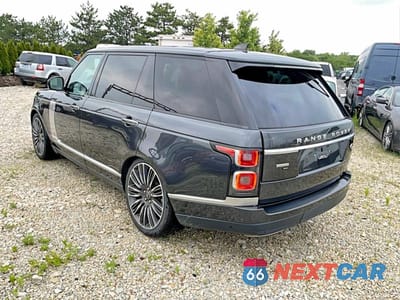 Trzecie zdjęcie samochodu z tyłu: 2020 LAND ROVER RANGE ROVER AUTOBIOGRAPHY VIN:SALGV5SE0LA574059 - miniatura