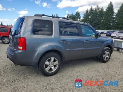 Trzecie zdjęcie samochodu z tyłu: 2010 HONDA PILOT EXL VIN:5FNYF4H55AB034916 - miniatura