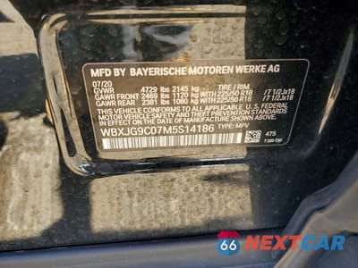Zdjęcie 13 z 13 samochodu: 2021 BMW X1 XDRIVE28I VIN:WBXJG9C07M5S14186 - miniatura