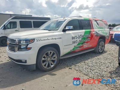 2015 CHEVROLET SUBURBAN C1500 LTZ 1GNSCKKC6FR681828 - główne zdjęcie licytacji z USA - miniatura