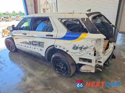 Drugie zdjęcie samochodu z przodu: 2020 FORD EXPLORER POLICE INTERCEPTOR VIN:1FM5K8AW3LGA95548 - miniatura