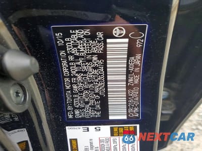 Zdjęcie 13 z 13 samochodu: 2016 TOYOTA PRIUS V FIVE VIN:JTDZN3EU3GJ044195 - miniatura